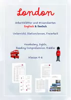 Vorschau - Arbeitsblätter - Exploring the city of London - Materialpaket - Seite 1