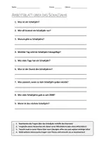 Vorschau - Arbeitsblätter - AB mit Fragen zum Thema "Schaltjahr" + Lösungsblatt + Infografik - Deckblatt