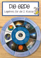 Vorschau - Anderer Materialtyp - Die Erde – Legekreis für die 2. Klasse - Deckblatt