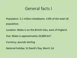Vorschau - Arbeitsblätter - Find out about Wales - Fact Cards + Vocabularies + Tasks - Seite 2
