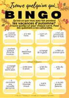 Vorschau - Arbeitsblätter - Trouve quelqu'un qui - Bingo des vacances d'automne - Herbst (Französisch) - Seite 3