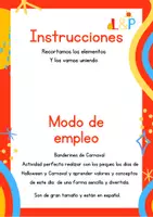 Vista previa - Juegos / Gamificación - Banderines carnaval - página 1