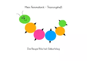 Vorschau - Arbeitsblätter - Feinmotorik_Übungsheft_Kreise - Deckblatt