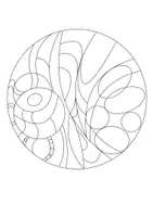 Vorschau - Arbeitsblätter - Ausmalbilder Mandala – kreative Auszeit für zwischendurch - Seite 1