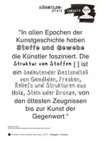 Vorschau - Arbeitsblätter - Künstler Zitate - Christo (und Jeanne-Claude) - Nouveau Réalisme - Assemblage - Objektkunst - Verhüllung - Seite 1