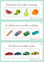 Vista previa - Refuerzo / NEE / Materiales de apoyo - Pack: tarjetas comprensión lectora - página 3