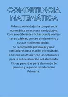 Vista previa - Refuerzo / NEE / Materiales de apoyo - RESUELVE LOS NÚMEROS OCULTOS - página 1