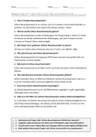 Vorschau - Arbeitsblätter - AB mit Fragen zum Thema "Schloss Neuschwanstein" + Lösungsblatt + Infografik - Seite 2