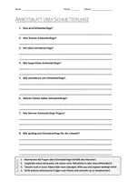 Vorschau - Arbeitsblätter - AB mit Fragen zum Thema "Schmetterlinge" + Lösungsblatt + Infografik - Deckblatt