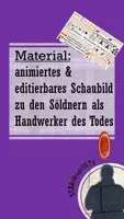 Vorschau - Präsentationen/Tafelbilder - Söldner – Handwerker des Todes im animierten PowerPoint-Schaubild - Deckblatt