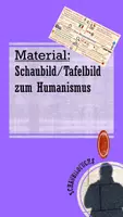 Vorschau - Präsentationen/Tafelbilder - Der Humanismus im Schaubild - Deckblatt