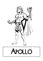 Vorschau - Stundenentwürfe - Apollo - Griechische Götter - Lückentext mit Wortspeicher - Seite 2