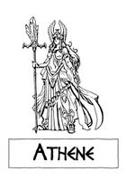 Vorschau - Stundenentwürfe - Athene - Griechische Götter - Lückentext mit Wortspeicher - Seite 2