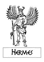 Vorschau - Stundenentwürfe - Hermes - Griechische Götter - Lückentext mit Wortspeicher - Seite 2