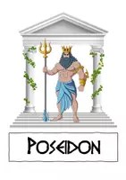 Vorschau - Stundenentwürfe - Poseidon - Griechische Götter - Lückentext mit Wortspeicher - Seite 1
