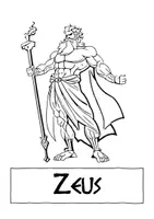Vorschau - Stundenentwürfe - Zeus - Griechische Götter - Lückentext mit Wortspeicher - Seite 2