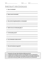 Vorschau - Arbeitsblätter - AB mit Fragen zum Thema "Schokolade" + Lösungsblatt + Mindmap + Infografik - Deckblatt