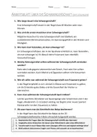 Vorschau - Arbeitsblätter - AB mit Fragen zum Thema "Schwangerschaft" + Lösungsblatt + Mindmap + Infografik - Seite 2
