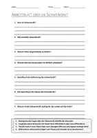 Vorschau - Arbeitsblätter - AB mit Fragen zum Thema "Schwerkraft" + Lösungsblatt + Infografik - Deckblatt