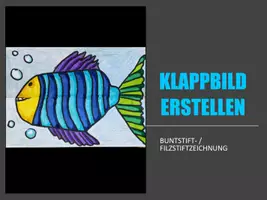 Vorschau - Stundenentwürfe - Lustiges Klappbild zeichnen – Überraschungseffekt & GIF erstellen (inkl. Anleitung) - Seite 1