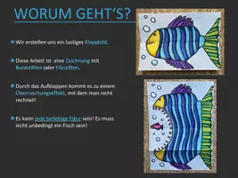 Vorschau - Stundenentwürfe - Lustiges Klappbild zeichnen – Überraschungseffekt & GIF erstellen (inkl. Anleitung) - Seite 2