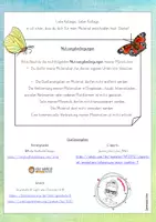 Vorschau - Arbeitsblätter - Tiere der Wiese, Lesegitter, Klasse 1,2 - Seite 1