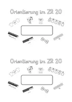 Vorschau - Arbeitsblätter - Rechenheftchen im Zahlenraum 20 - Seite 1
