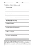 Vorschau - Arbeitsblätter - AB mit Fragen zum Thema "Skorpione" + Lösungsblatt + Infografik - Deckblatt