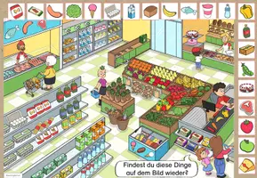 Vorschau - Arbeitsblätter - Ernährung | Wimmelbild | Gesunde Ernährung - Seite 3