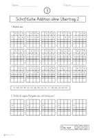 Vorschau - Arbeitsblätter - Schriftliche Addition ohne Übertrag ZR1000 - Seite 2