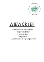 Vorschau - Aufgabenkarten - Adjektive - Übungsmaterial - Seite 1