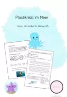Vorschau - Unterrichtsreihen - Unterrichtsreihe: Plastikmüll im Meer - Deckblatt