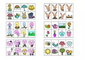 Vorschau - Unterrichtsreihen - Sätze lesen & Bilder zuordnen – Deutsch Klasse 1 Frühling - Seite 1