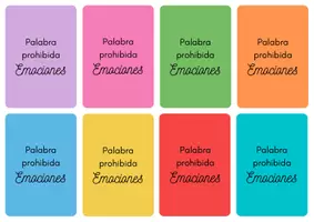 Vista previa - Juegos / Gamificación - Juego palabra prohibida emociones - página 1