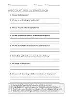 Vorschau - Arbeitsblätter - AB mit Fragen zum Thema "Sowjetunion" + Lösungsblatt + Infografik - Deckblatt