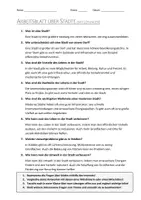 Vorschau - Arbeitsblätter - AB mit Fragen zum Thema "Städte" + Lösungsblatt + Infografik - Seite 2