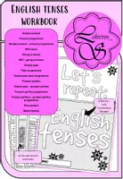 Vorschau - Arbeitsblätter - mixed tenses workbook - Deckblatt