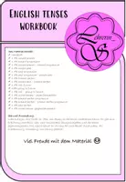 Vorschau - Arbeitsblätter - mixed tenses workbook - Seite 1