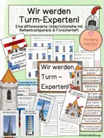 Vorschau - Unterrichtsreihen - Türme: Unterrichtsreihe (Kl. 1/2) - Deckblatt