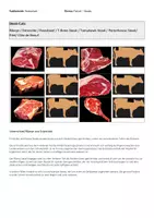 Vorschau - Arbeitsblätter - Fleisch Rind Steaks Arbeitsmaterial - Seite 3