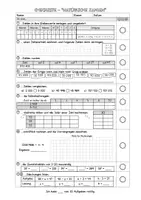 Vorschau - Arbeitsblätter - Checkliste - Natürliche Zahlen - Seite 1