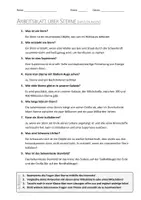 Vorschau - Arbeitsblätter - AB mit Fragen zum Thema "Sterne" + Lösungsblatt + Mindmap + Infografik - Seite 3