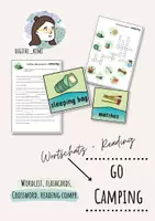Vorschau - Arbeitsblätter - Englisch Wortschatz: go camping - Deckblatt