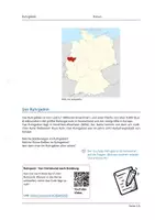 Vorschau - Arbeitsblätter - Ruhrgebiet (Landeskunde für DaZ/DaF und IFK) - Deckblatt