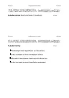 Vorschau - Arbeitsblätter - Vorgangsbeschreibung - Eine Schneeflocke basteln - Seite 3