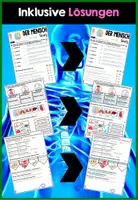 Vorschau - Arbeitsblätter - Der Menschliche Körper | Test | Quiz - Arbeitsblätter - Seite 1