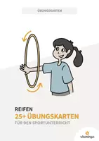 Vorschau - Stationenlernen - Reifen: 25+ Karten & Challenges für den Sportunterricht - Deckblatt