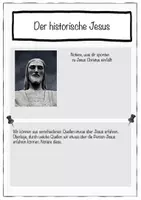 Vorschau - Unterrichtsreihen - Religion - Der historische Jesus (Klasse 5-8) - Seite 1