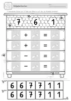Vorschau - Arbeitsblätter - Aufgabenfamilien ZR10 | inklusive Tafelmaterial - Seite 2