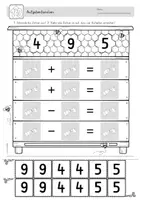 Vorschau - Arbeitsblätter - Aufgabenfamilien ZR10 | inklusive Tafelmaterial - Seite 3